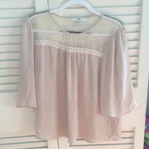 Flowy off white blouse